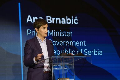 Ana Brnabić (Fotó: Beta)