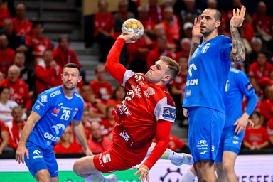 A Veszprém esélyt sem adott a Wisłának (Fotó: MTI)