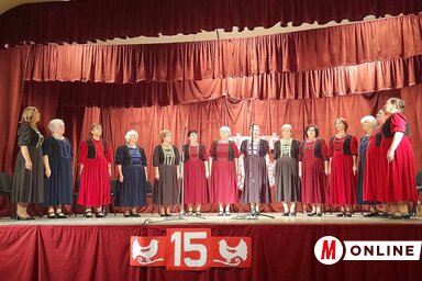 A 15 éves Dúdoló énekcsoport, fotó: Kancsár Izabella