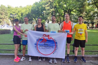 A Szkenderovity Pál Atlétikai Klub tagjai Szabadkán (Facebook / Szkenderovity Pál Atlétikai Klub)