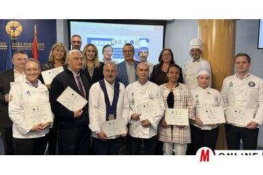 A Szerbia Kulináris Szövetség díjazottjai (Fotó: Dávid Csilla)