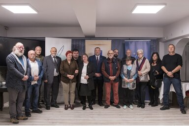 A Sepsiszentgyörgyön megtartott szakmai tanácskozás résztvevői (Toró Attila felvétele)