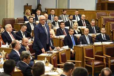 A montenegrói kormány ülése (Fotó: Beta)