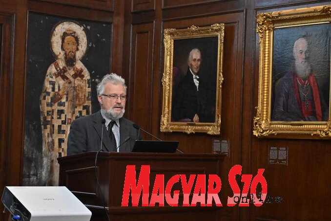 Dr. Dragan Stanić, a Matica srpska elnöke Dr. Dragan Stanić, a Matica srpska elnöke