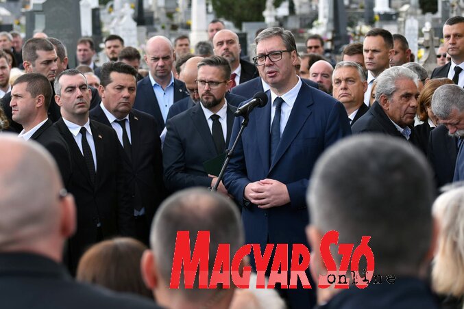 Aleksandar Vučić: Bez Ištvana Pastora stabilnost, kao i prijateljstvo Srba i Mađara ne bi bilo zamislivo (Foto: Edvard Molnar)