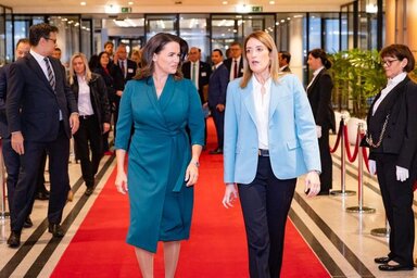 Novák Katalin és Roberta Metsola (Fotó: Facebook/Novák Katalin)