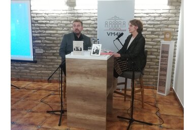 Németh Ernő és Lévai Katalin a VM4K-ban, fotó: Lukács Melinda