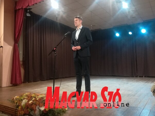 Dr. Pásztor Bálint köszöntötte az egybegyűlteket (Lukács Melinda felvétele) Dr. Pásztor Bálint köszöntötte az egybegyűlteket (Lukács Melinda felvétele)