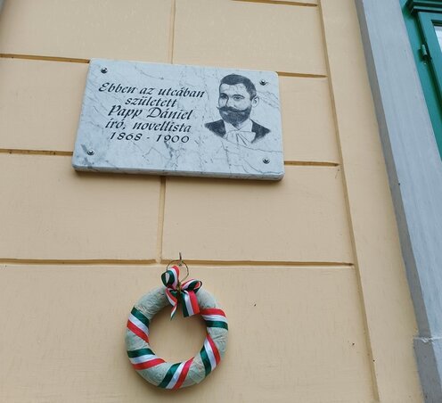 Papp Dániel emléktáblája a MÉF székházán (Kazinczy Paszterkó Diana felvétele) Papp Dániel emléktáblája a MÉF székházán (Kazinczy Paszterkó Diana felvétele)