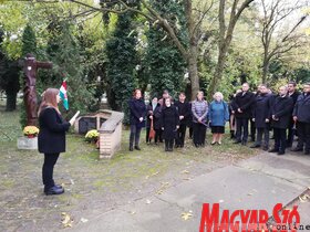 Az 1944-ben kivégzett ártatlan magyar áldozatokra emlékeztek Topolyán