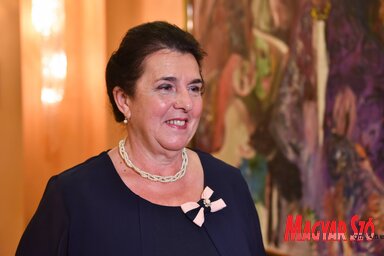 Mezei Zsuzsanna nyugdíjasként is igen aktív életet él, fotó: Molnár Edvárd