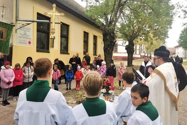 A házavató-névadó ünnepség (Herceg Elizabetta)