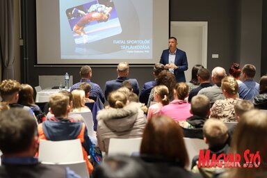 Halasi Szabolcs előadása (Lakatos János felvétele)
