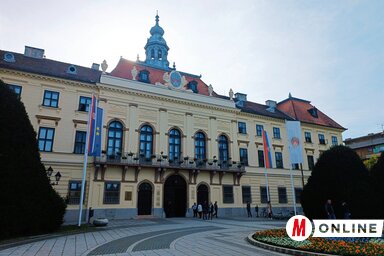 A zombori Megyeháza (L. Móger Tímea felvétele)