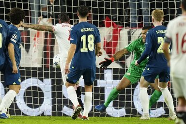 Sergio Ramos történelmi gólja sem segített a Sevillán (Fotó: Beta/AP)