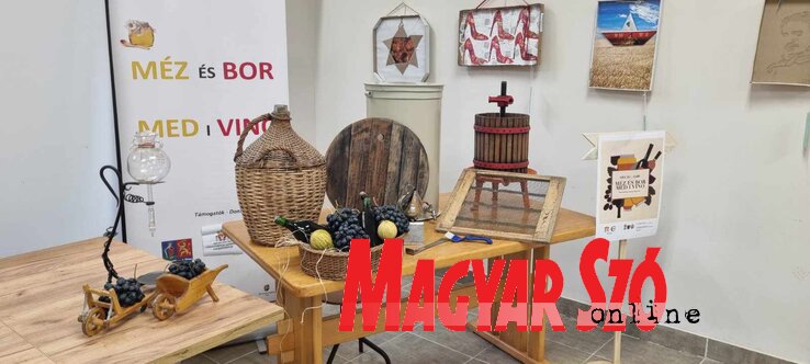 Borászati eszközöket is kiállítottak, fotó: Kancsár Izabella Borászati eszközöket is kiállítottak, fotó: Kancsár Izabella