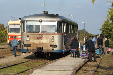 A sínbuszok 2013-ig közlekedtek a Szeged–Szabadka vonalon / wikipedia.org