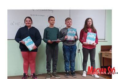 Az ötödikes korcsoport legjobbjai (Fotó: Kállai Göblös Nikoletta felvétele)