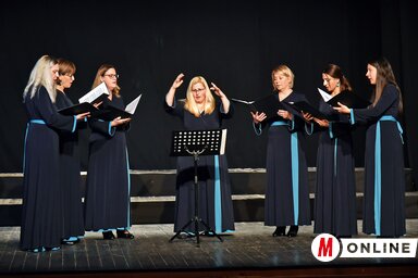 A házigazda, a Musica Tisiana énekegyüttes (Fotó: Gergely Árpád felvétele)