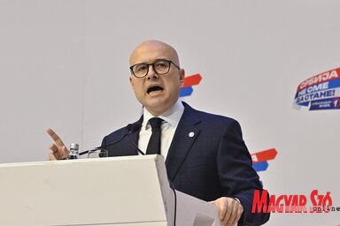 Miloš Vučević: Igazából két lista között folyik a harc (Ótos András felvétele)