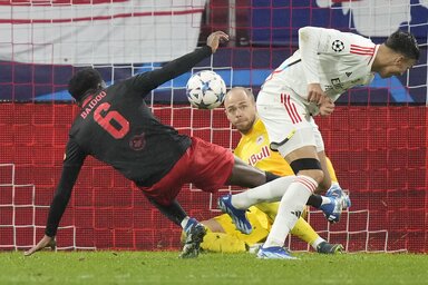 Alexander Schlager sokáig éltette a Salzburg reményeit (Fotó: Beta/AP)