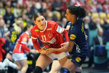 Dánia negyedik vb-bronzát szerezte meg vasárnap este (Fotó: Beta)