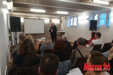 Dr. Branko Krasojević is tartott előadást a VM4K-ban, fotó: Lukács Melinda