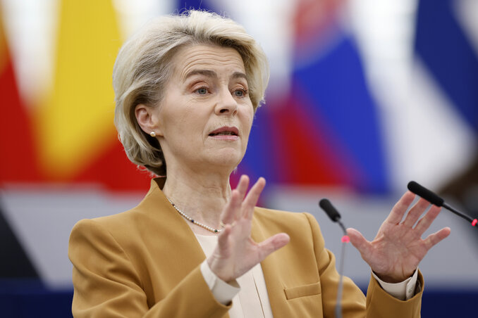 Ursula von der Leyen (Fotó: Beta)