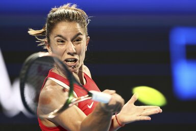 Natalija Stevanović nem tudott komolyabb ellenállást tanúsítani Ajla Tomljanovićtyal szemben (Fotó: Beta/AP)