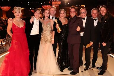 Az Oppenheimer alkotógárdája, fotó: AFP