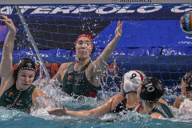 Valami hiányzik a magyar csapatból Eindhovenben… (Fotó: MTI)