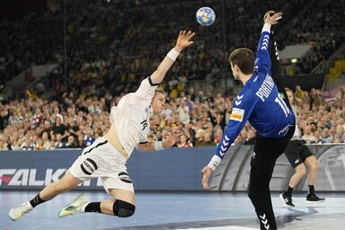 A németek kiszolgálták a Merkur Spiel-Arena közönségét (Fotó: Beta/AP)