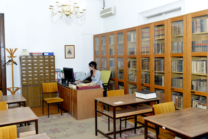 A raritások olvasóterme A raritások olvasóterme