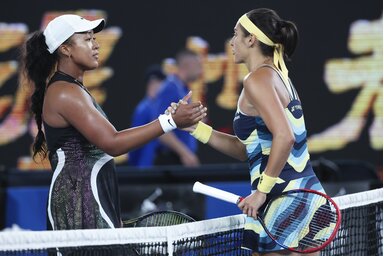 Caroline Garcia már az 1. fordulóban búcsúztatta Melbourne 2019-es és 2021-es bajnokát (Fotó: Beta/AP)