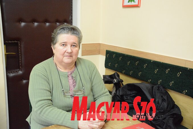 Paróci Mária, a verbászi Szirmai Károly ME elnöke (Paraczky László felvétele) Paróci Mária, a verbászi Szirmai Károly ME elnöke (Paraczky László felvétele)