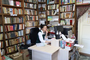 Több mint 5000 könyvvel rendelkezik a zentagunarasi fiókkönyvtár (Lakatos János  fotója)