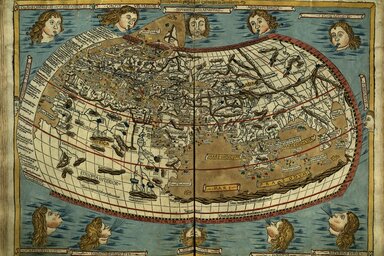 Claudios Ptolemaiosz: Cosmographia (Kozmográfia, Ulm, 1486)
