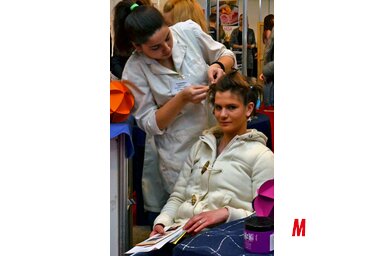 Továbbra is keresett a fodrász szakma (Fotó: Dávid Csilla)