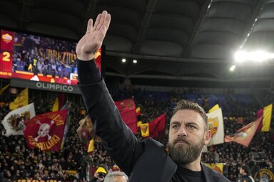 Daniele De Rossi győzelemmel mutatkozott be a Roma kispadján (Beta/AP)