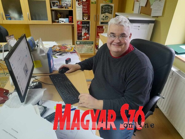 Ricz Róbert, az óbecsei Petőfi Sándor Magyar Kultúrkör elnöke (Fotó: Kancsár Izabella) Ricz Róbert, az óbecsei Petőfi Sándor Magyar Kultúrkör elnöke (Fotó: Kancsár Izabella)