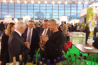 Vajdaság képviselete a kiállításon (A tartományi kormány felvétele)