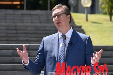 Aleksandar Vučić (Ótos András felvétele)