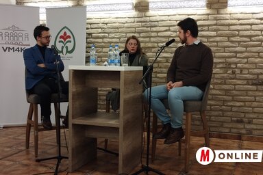 Dévai Zoltán, Mezei Kinga és Oláh Tamás a VM4K-ban, fotó: Lukács Melinda