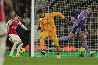 Gabriel Martinetti góljánál a Liverpool védelme szanaszét volt (Fotó: Beta/AP)