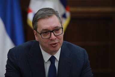 Aleksandar Vučić (Fotó: Beta)