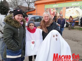 Télűző farsangi felvonulás Zentagunarason