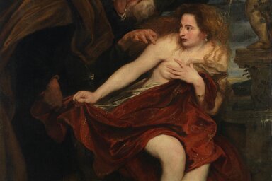Anthony Van Dyck: A fürdőző Zsuzsanna / Pinakothek der Moderne, München