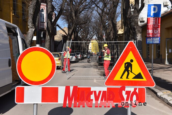 Ma még több autó is leparkolhatott a Radić fivérek utcának a városközponthoz közel álló szakaszán / Molnár Edvárd felvétele Ma még több autó is leparkolhatott a Radić fivérek utcának a városközponthoz közel álló szakaszán / Molnár Edvárd felvétele