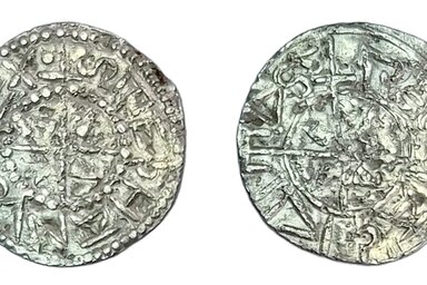 Szent István király ezüstdénárja (Fotó: Óbecsei Városi Múzeum)