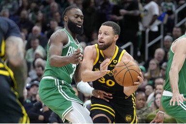 A bostoniak teljesen semlegesítették Steph Curryt (Fotó: AP)